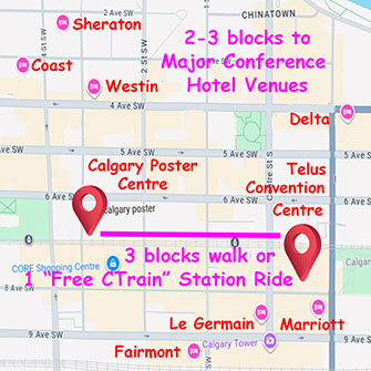 Calgary Research Poster Centre - located within 3 blocks to most Calgary Poster Conference Venus